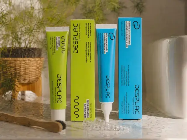 Substituto do creme dental